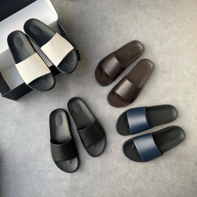 Dép Nam Dép Doctor QUỐC DÂN ĐEN Đế Mỏng Quai Ngang Thời Trang, Đế Cao Su Mỏng Nhẹ, Khâu Chỉ Toàn Bộ, Quai Da Bền Bỉ Slipper DéP Đế Bằng Nam Giày