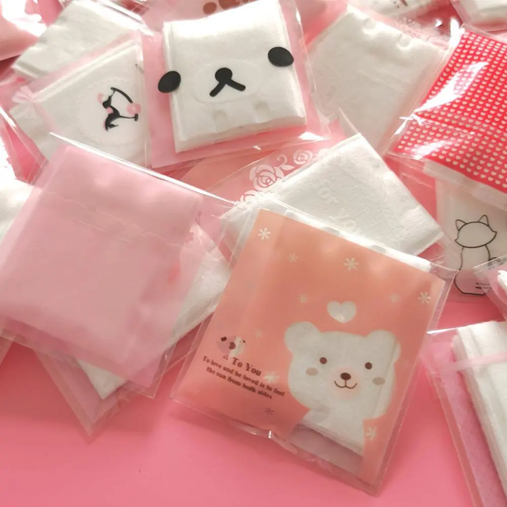 Bông Tẩy Trang Mini Cầm Tay 1 Miếng, Bông Trang Điểm Du Lịch, H2Y2