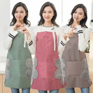 Celemek Masak Apron Dapur Anti Air Minyak Premium BUNGA SH C08