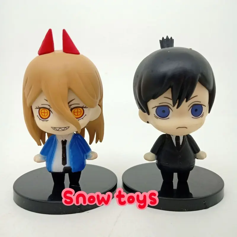Mô hình Chainsaw Man - Denji Power Pochita Aki Hayakawa Makima Quỷ cưa Denji Quỷ máu Power - Cao khoảng 5,5~8,5cm 8