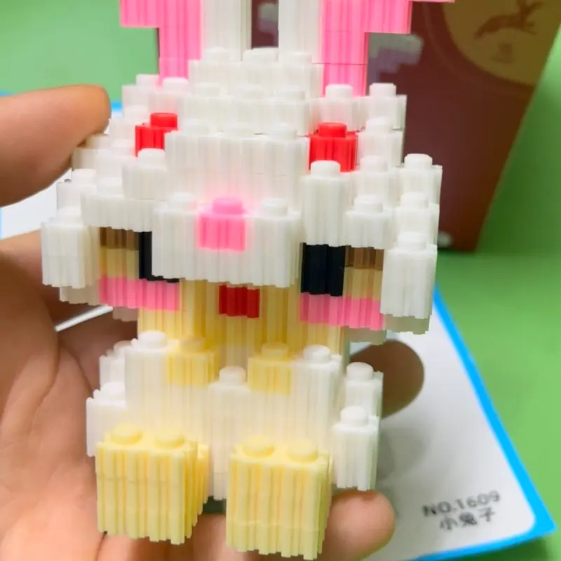 Đồ chơi Lắp ráp Mô hình lắp ráp 3D mini 12 con giáp 8