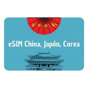 Social Buzz eSIM Uso en Corea del Sur China Japón Recarga Disponible Solo Datos Sin Cargos Ocultos por Roaming