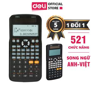 Máy tính học sinh Deli CD580VN - mới nhất dành cho học sinh cấp 2 cấp 3 lớp 6 đến lớp 12 chuyên dụng mang vào phòng thi THPTQG