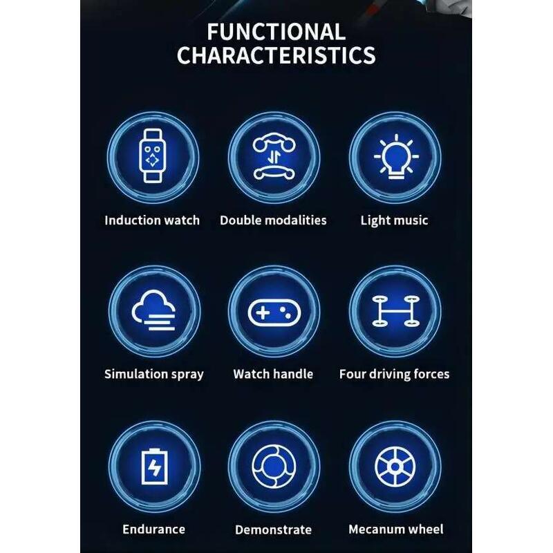 Product Introduction of Gesture sensing Morphing remote control car Children's toys Twist four-wheel drive climbing stunt boy rechargeable off-road vehi 2