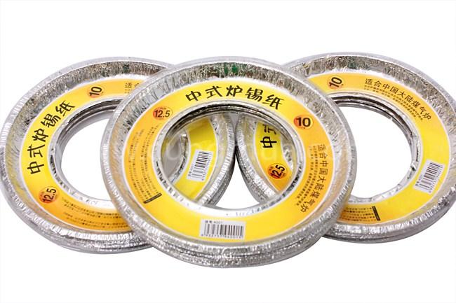 Product Introduction of Vỉ 10 tấm giấy bạc lót bếp ga tròn 24