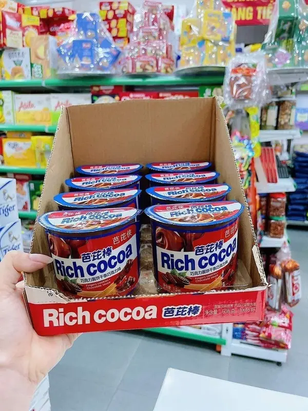 COMBO 3 HỘP QUY QUE CHẤM RICH COCOA SOCOLA SIÊU NGON 3