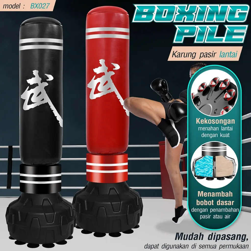 Better Sport Samsak Tinju Berdiri Freestanding Punching Bag Boxing MMA Muay thai