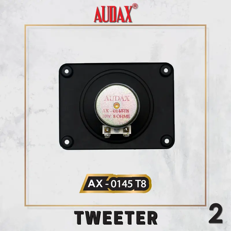 Audax - Speaker Pasif AX-0145 T8 Tweeter 1