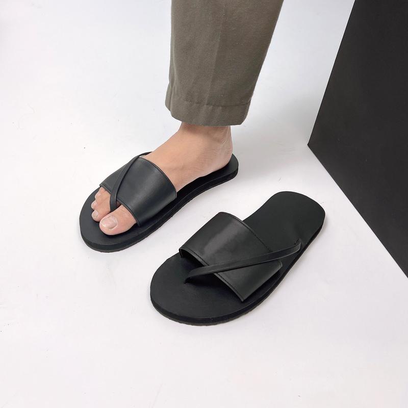  Dép sandal quai ngang nam nữ đế bệt đi học đi chơi WOSHOE 