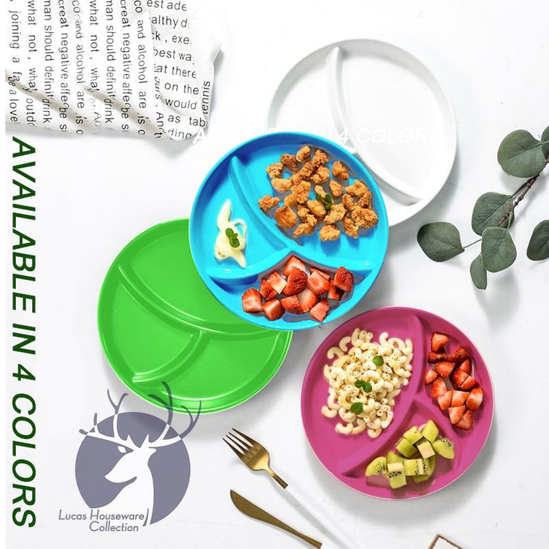 Product Introduction of REUSABLE DIVIDED PLASTIC PLATE / ROUND AND RECTANGULAR PARTY CANTEEN PLATE / KID’S PARTY PLATE 38