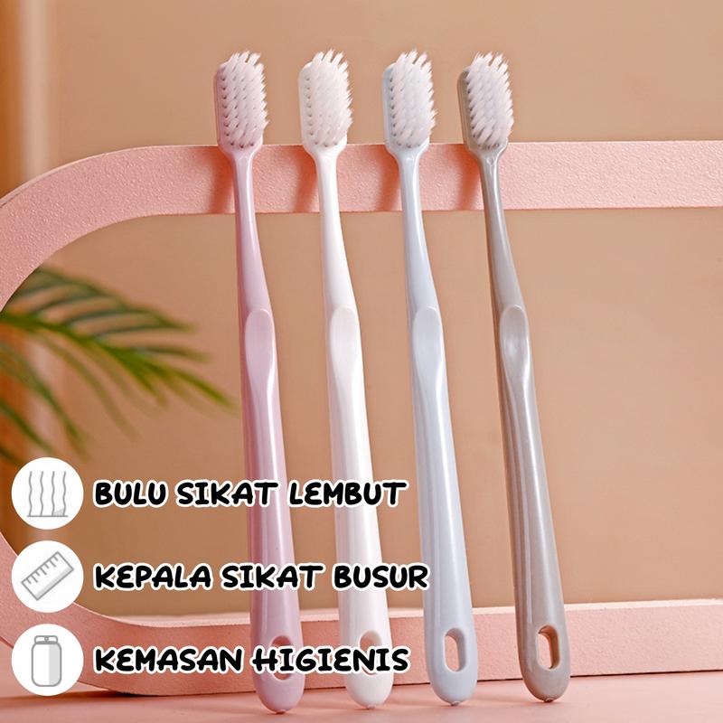 Sikat Gigi Toothbrush 4 pcs Lembut Bersih Dental soft Tooth Brush Gusi 5