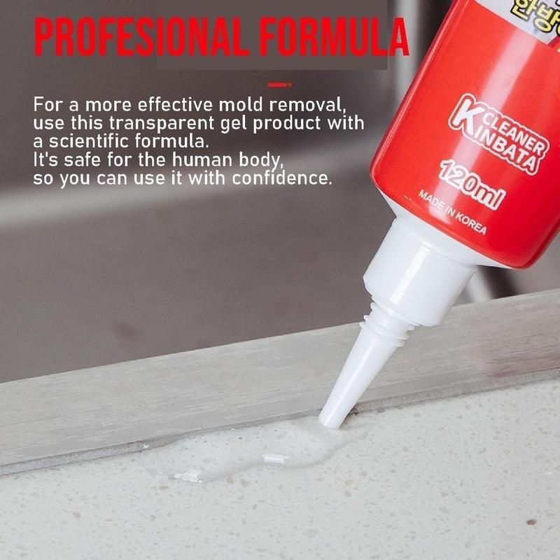 Product Introduction of Pocketbee Korea Kinbata Mold Remover Gel - Mildew Cleaner Mould Stain Removal Toilet Wall Home Cleaning Household 9