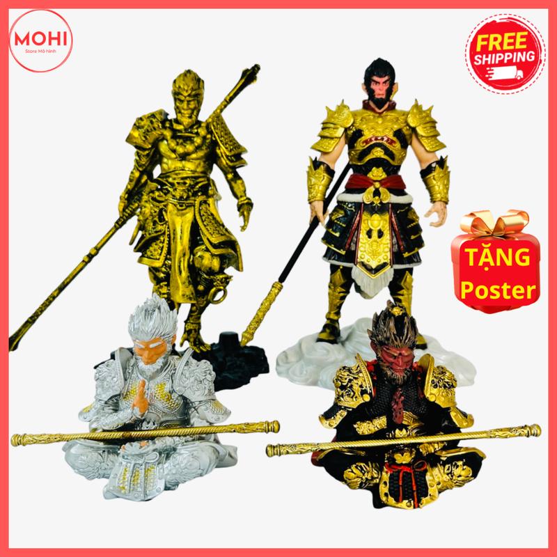 Mô hình tượng Tề Thiên Đại Thánh Wukong Tôn Ngộ Không Đấu Chiến Thắng Phật ( Tặng Poster )
