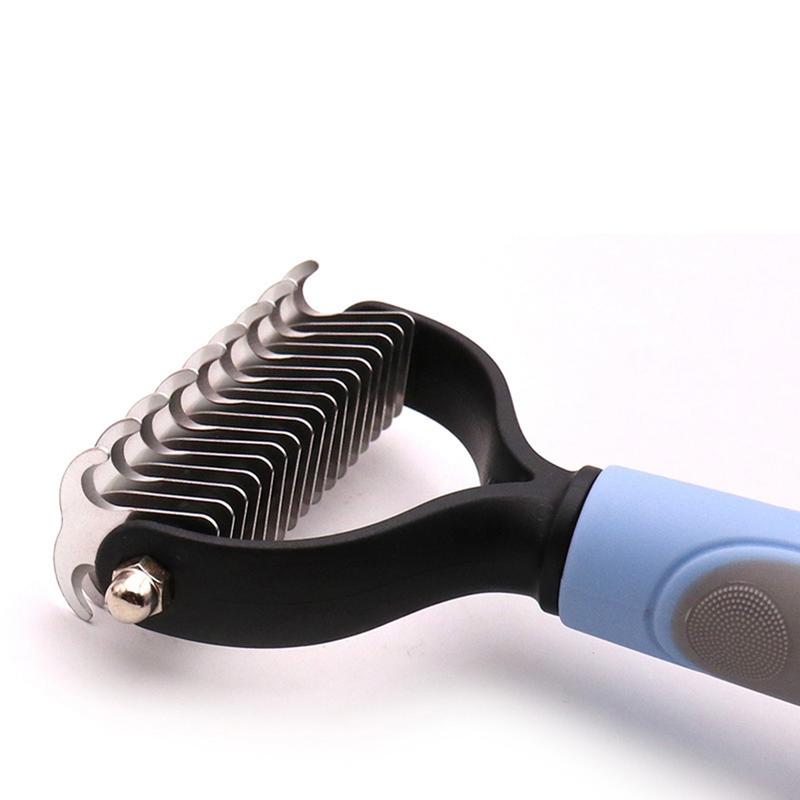 Product Introduction of Professional Pet Brush Dog Hair Remover Pet Fur Knot Cutter Puppy Cat Comb Brushes Dogs Grooming Shedding Supplies 9