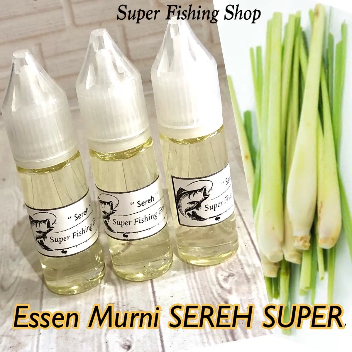 Essen Murni Sereh Kualitas Super Aroma Pekat