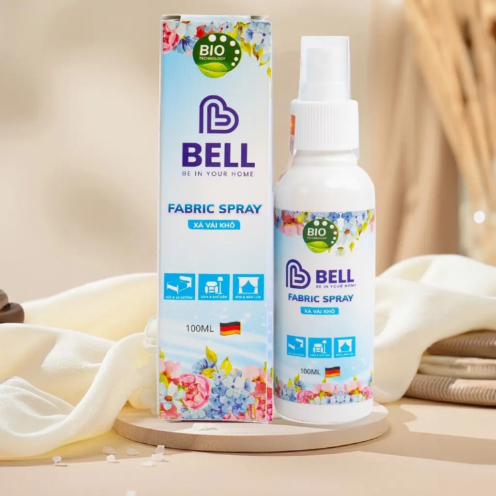 ￼Xả vải khô, xịt thơm rèm, ga gối hương đảo hoa - 100ml