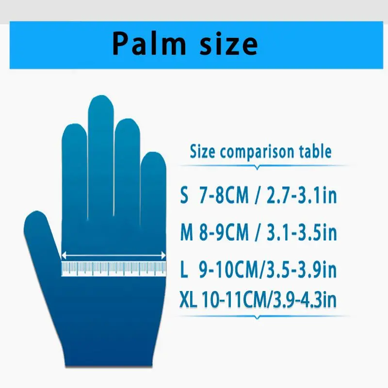 Disposable Rubber Cleaning Gloves, 30/50/100pcs Durable Black Household Cleaning Protector Gloves, Suitable for Kitchen, Tattoo Cleaning, Hair Dyeing, Kitchen Gadgets 2