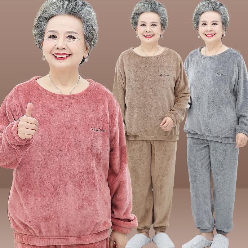 Product Introduction of Quần Lông Cừu San Hô, Một Mảnh Hoặc Bộ Đồ, Dành Cho Phụ Nữ Trung Người Già Và Cao Tuổi, Quần Dày Dặn Và Ấm Áp, Thích Hợp Cho Bà Và Bà, Thích Hợp Cho Các Bà Mẹ Trung Niên, Mùa Thu Và Mùa Đông, 2024 1