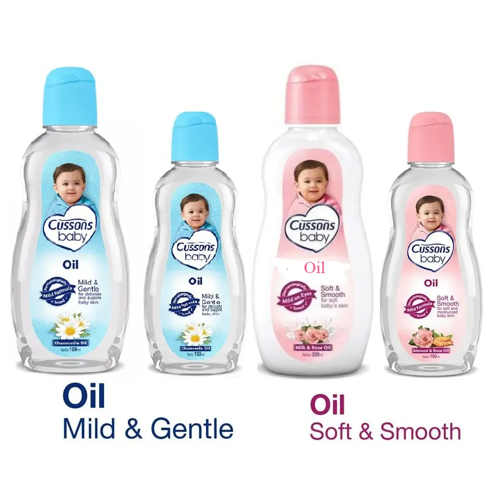 Cussons Baby Oil 200ml 100ml + 100 ML | 50 ml + 50 ml Cussons Oil