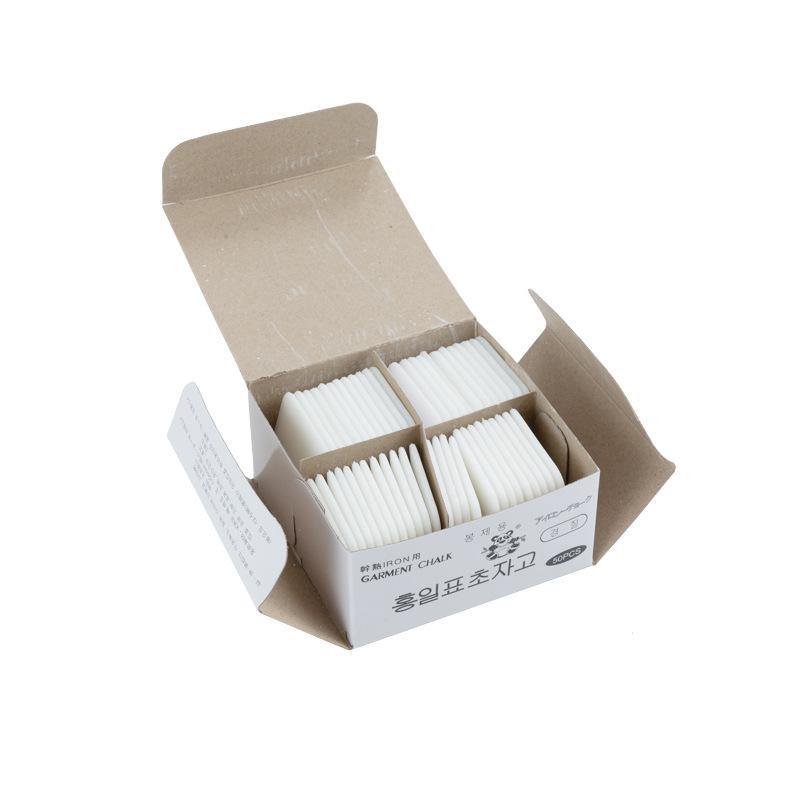 Phấn gấu 1 tem vàng Ngậm Cành Trúc dùng trong ngành may mặc bay màu khi là ủi (1 hộp /50 viên) 4