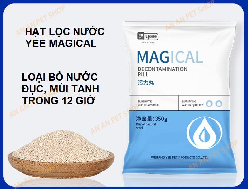 Vật liệu lọc Purigen YEE Dirt Power Pill (Magical) | Làm trong nước, Khử mùi (Tặng túi đựng)