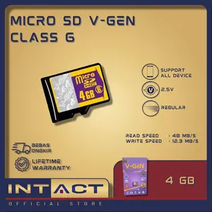 MicroSD V-GeN 4GB 8GB 16GB 32GB NA Plus Adapter Class6 Memory Card Micro SD Memory HP