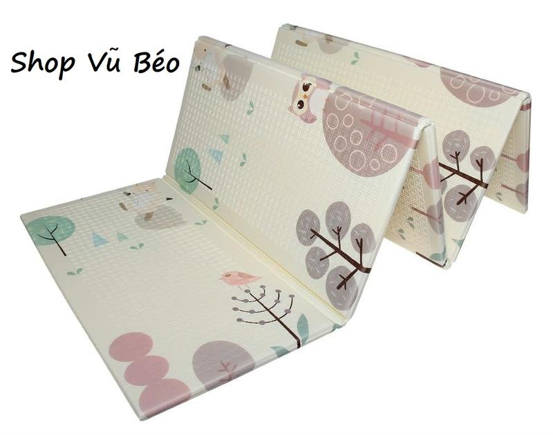 Thảm Xốp Gấp XPE Loại 1 Phủ SiliCon 2 mặt 1m8x2m Cho bé Đồ Chơi thảm  xốp thảm  xốp thảm  xốp thảm  xốp gấp gọn 2m2 2m bé Toys