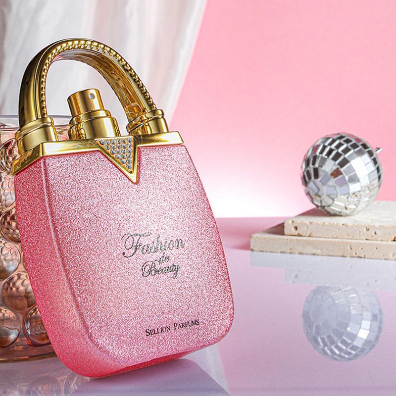 80ml Handbag Design Women's Glitter Perfume, 2 Hours Fragrance for Women, Scented Perfume for Daily Use, Back To School Fashionable Perfume for Women & Girls, Mum Gifts, Glam Good Girl Perfume, Long-lasting Perfumes, Gift Set, Sweets Valentine's Day Gift 2