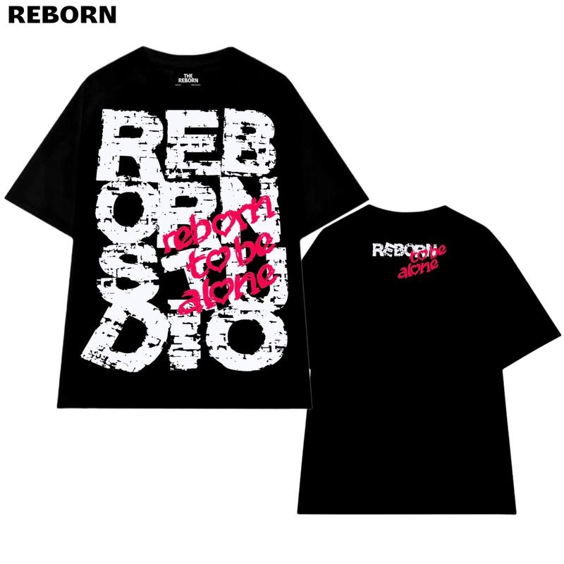 ÁO THUN REBORN STUDIO / REBORN TO BE ALONE  Cổ Tròn Top  Nam Menswear 1