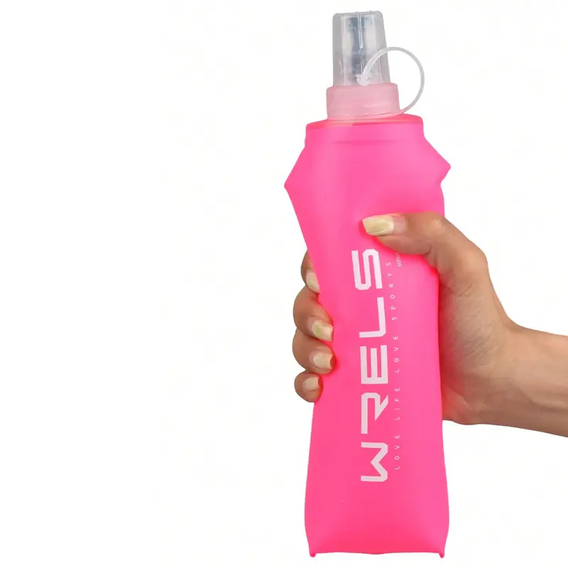 Foldable Sports Water Bottle, 1 Count Portable PP Lightweight Sports Drinking Bottle, Sports Water Bottle for Outdoor Hiking, Back To School Supplies, Camping Accessories, Water Cup, Sports & Outdoor Accessories, Valentine's Day Gift, Travel Accessories 8