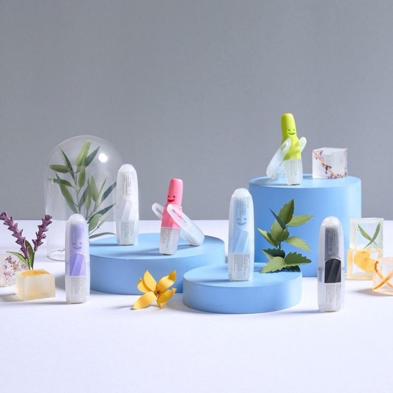 ỐNG HÍT THÔNG MŨI PASTEL POCKET INHALER THÁI LAN MÙI BẠC HÀ TINH DẦU TRÁI CÂY THƠM MÁT 2