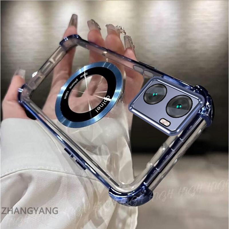 Casing Transparan Airbag Anti Guncangan Untuk OPPO A57 4G 2022 A77 A77s 4G Case OPPO A77 5G 2022 TPU Soft Silikon Empat Sudut Shockproof Phone Cover Magnetic Penutup Telepon Casing Transparan Airbag Anti Guncangan Untuk OPPO A57 4G 2022 A77 A77s 4G Case OPPO A77 5G 2022 TPU Soft Silikon Empat Sudut Shockproof Phone Cover Magnetic Penutup Telepon