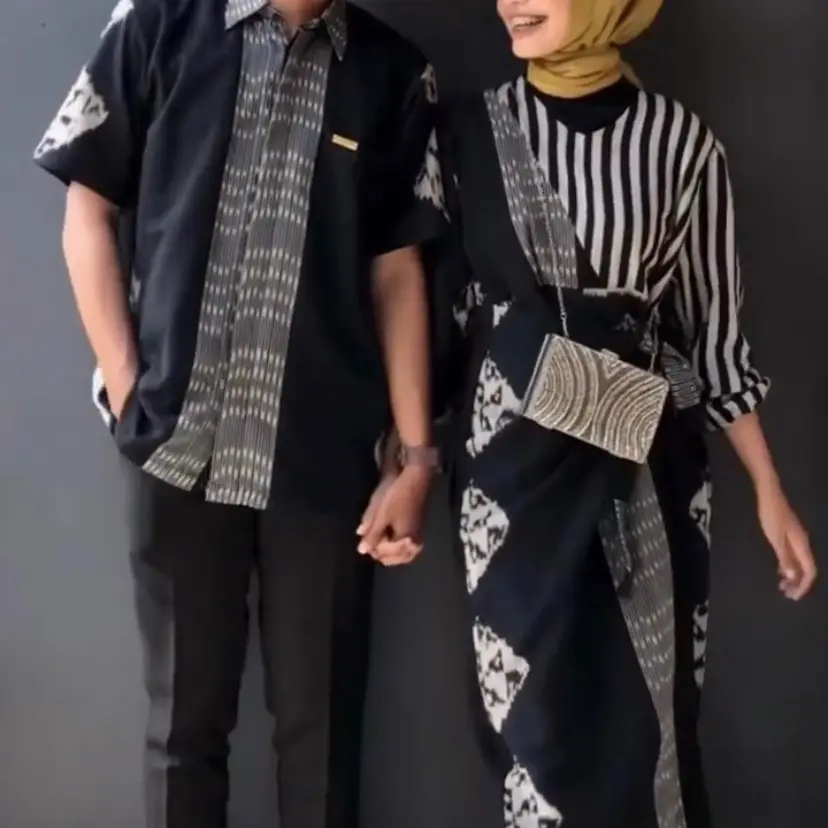 KIMONIK MARLINE DRESS BLACK SPRING. Selim Label Lois Dress Wrap Dress Lilit Hijab Rok Lilit Wrap Skirt atasan muslim wanita  tenun  setelan  baju  motif  gamis  pasangan  pesta  Dewasa Lebaran Couple  Kondangan  Koko Natal Keluarga Sarimbit Remaja Panjang