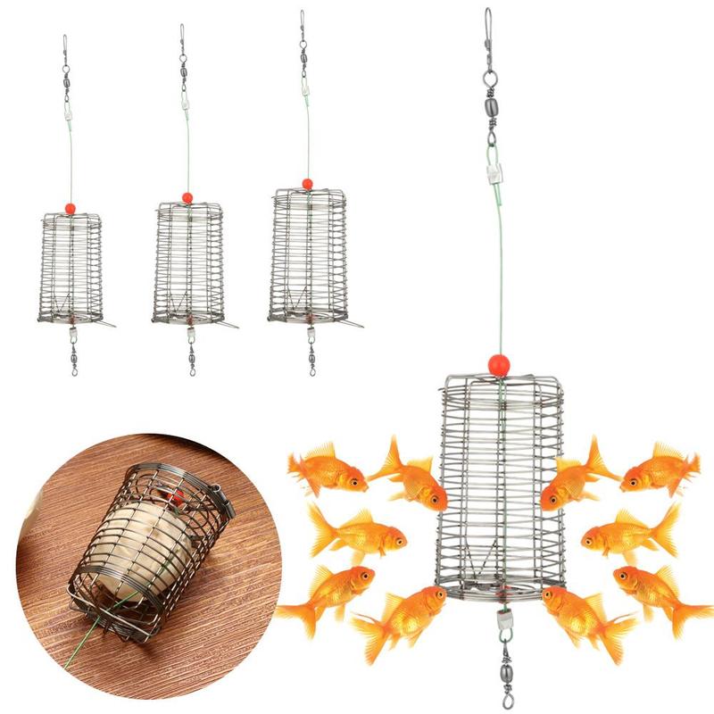 Product Introduction of Portable Shrimp Catch Holder Fishing Tackle Fishing Lure Trap Food Feeding Aquarium Bait Feeder Fishing Bait Cage 15