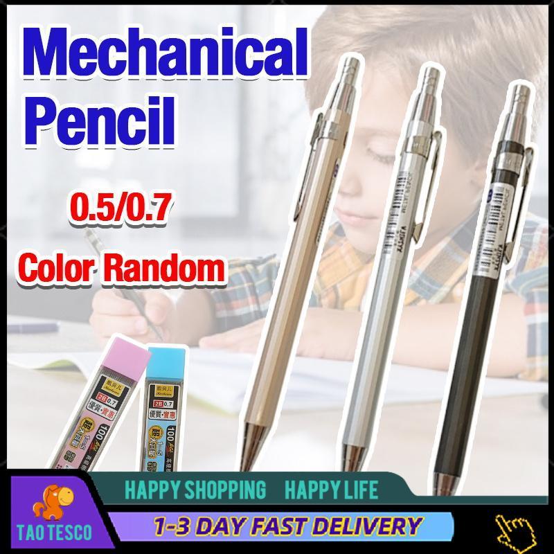 Mechanical pencil 2B 0.5/0.7 Automatic Pen Press Pen School Supplies ...