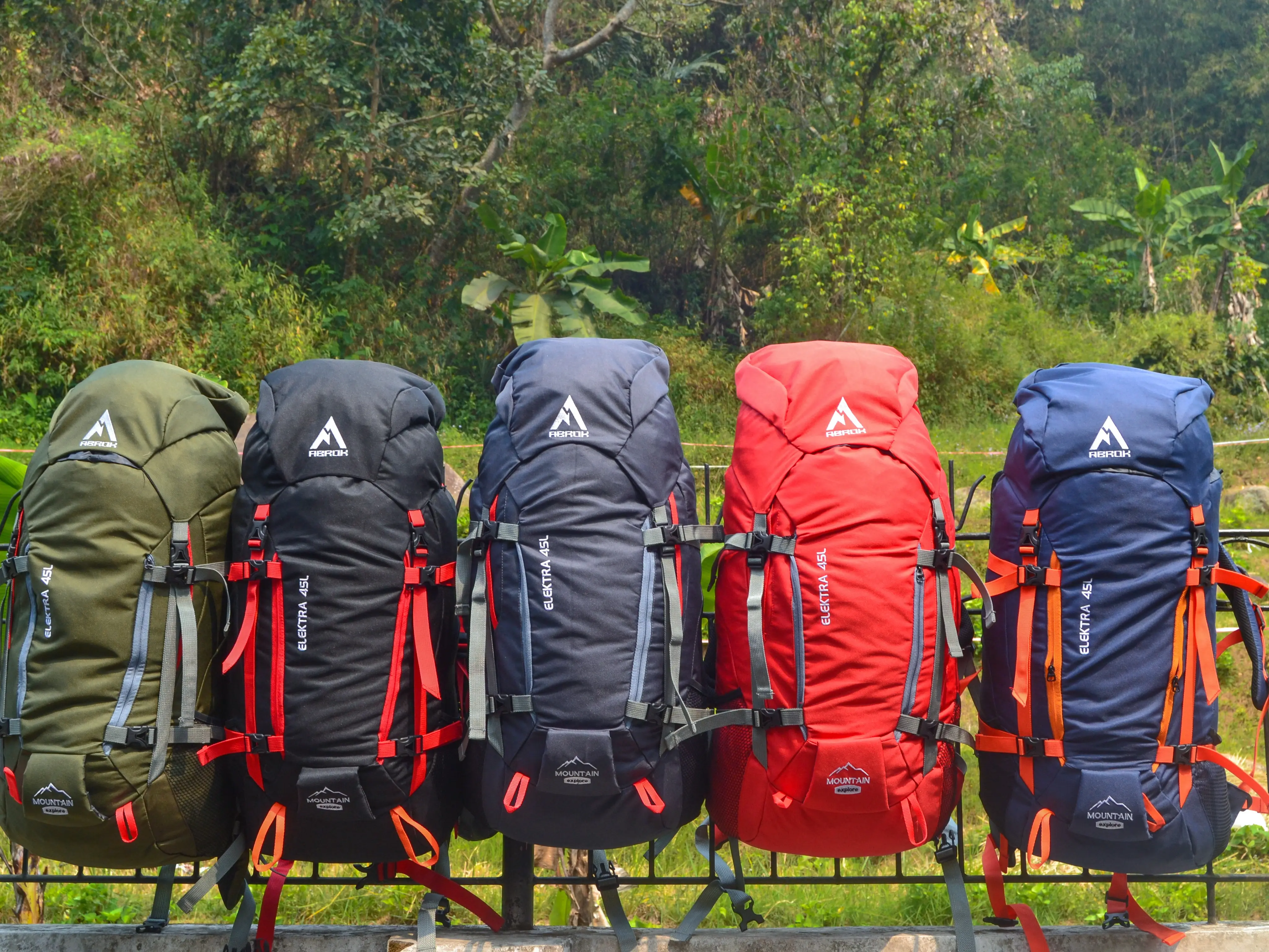 TAS CARRIER 45L/TAS GUNUNG45L/TAS RANSEL/TAS CARRIER/TAS RANSEL/TAS HIKING TRAVELING/ Uniseks Anti Air