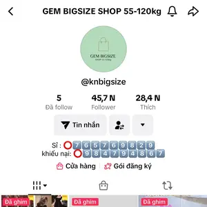 GEM BIGSIZE SHOP 55-120kg
