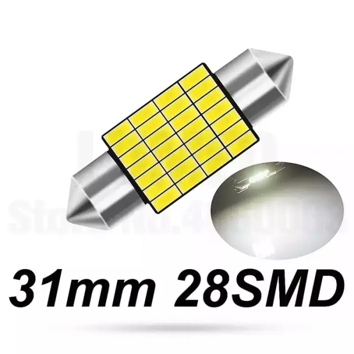 ARSYLED AR283014 Lampu LED Kabin Plafon Mobil Avanza Xenia Agya Ayla Calya Sigra 28 Titik Super Bright - Kendaraan