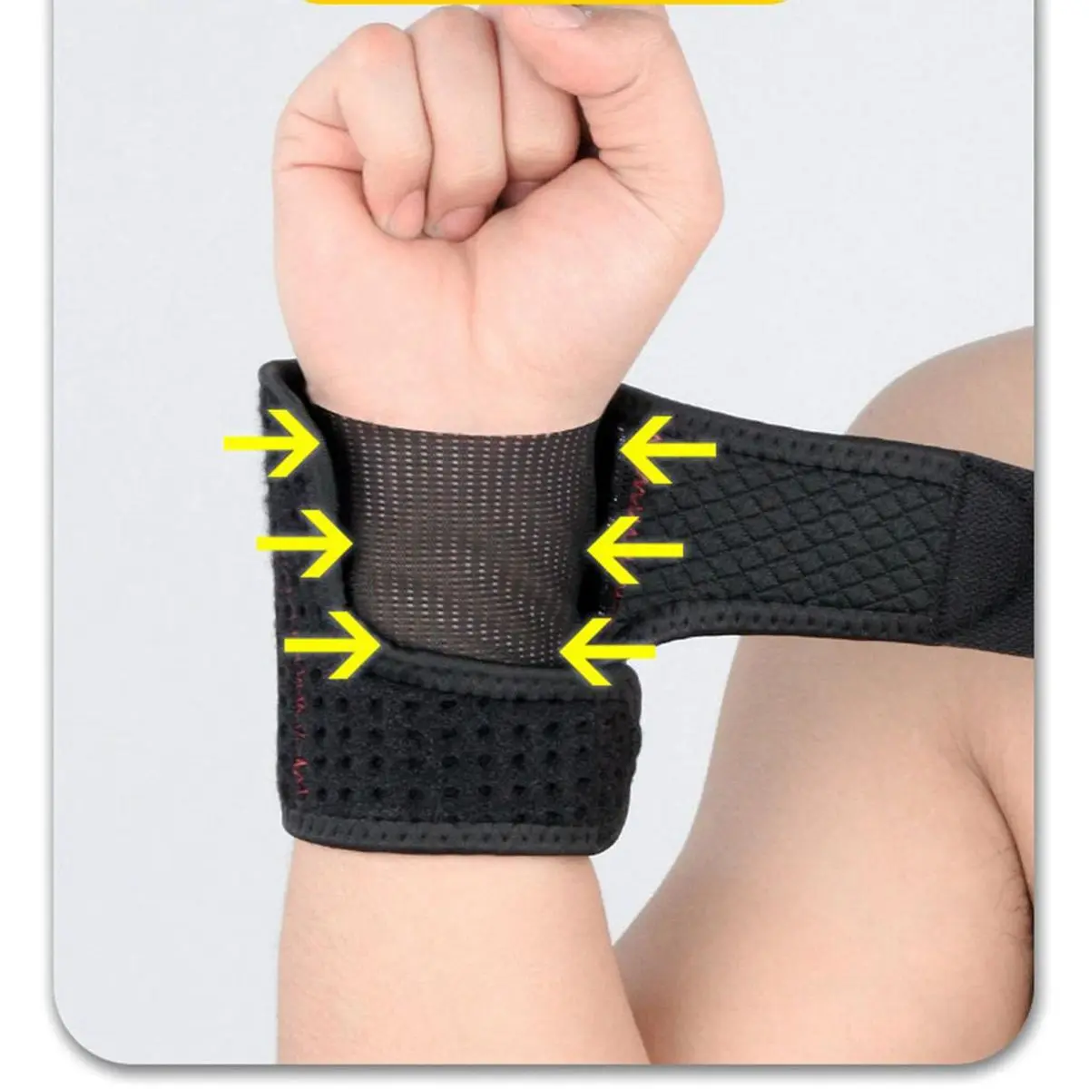 Cố định cổ tay - Bó cổ tay dùng trong Gym, Cầu Lông,tennis