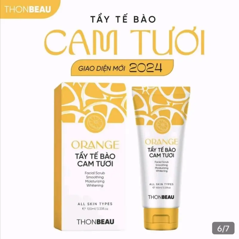 ORange  KEM TẨY DA CHẾT CAM TƯƠI -Chăm sóc Da làm đẹp Skincare 2