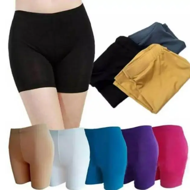 Short Pants Wanita/Celana Dalam Wanita/Celana Dalam Stretch Pendek Hitam Pendek Hitam Mini 0
