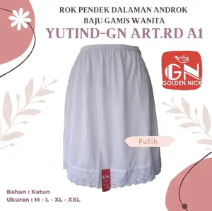 ( 1 Pcs ) Rok Dalaman Pendek Golden Nick / Undrok Dalaman Pendek Katun