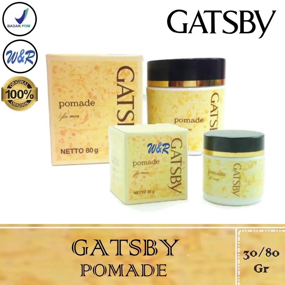 gatsby pomade minyak rambut pria
