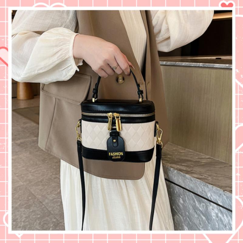 Túi xách nữ túi cốp đeo chéo thiết kế ô trám thời trang K67 Bag Da Nhung