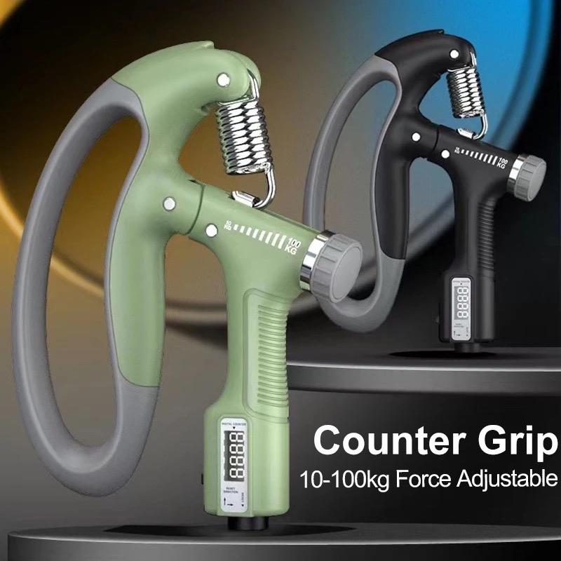 Kìm Bóp Tay, Kìm Tập Cơ tay Dụng Cụ Tập Gym Tại Nhà Điều Chỉnh Lực Có Đếm 5-100kg