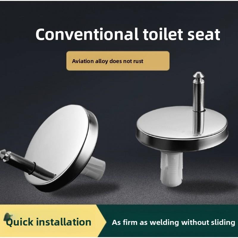 Universal Toilet Seat Hinge Bolts & Screws – Plastic Replacement Kit For Most Toilet Seats