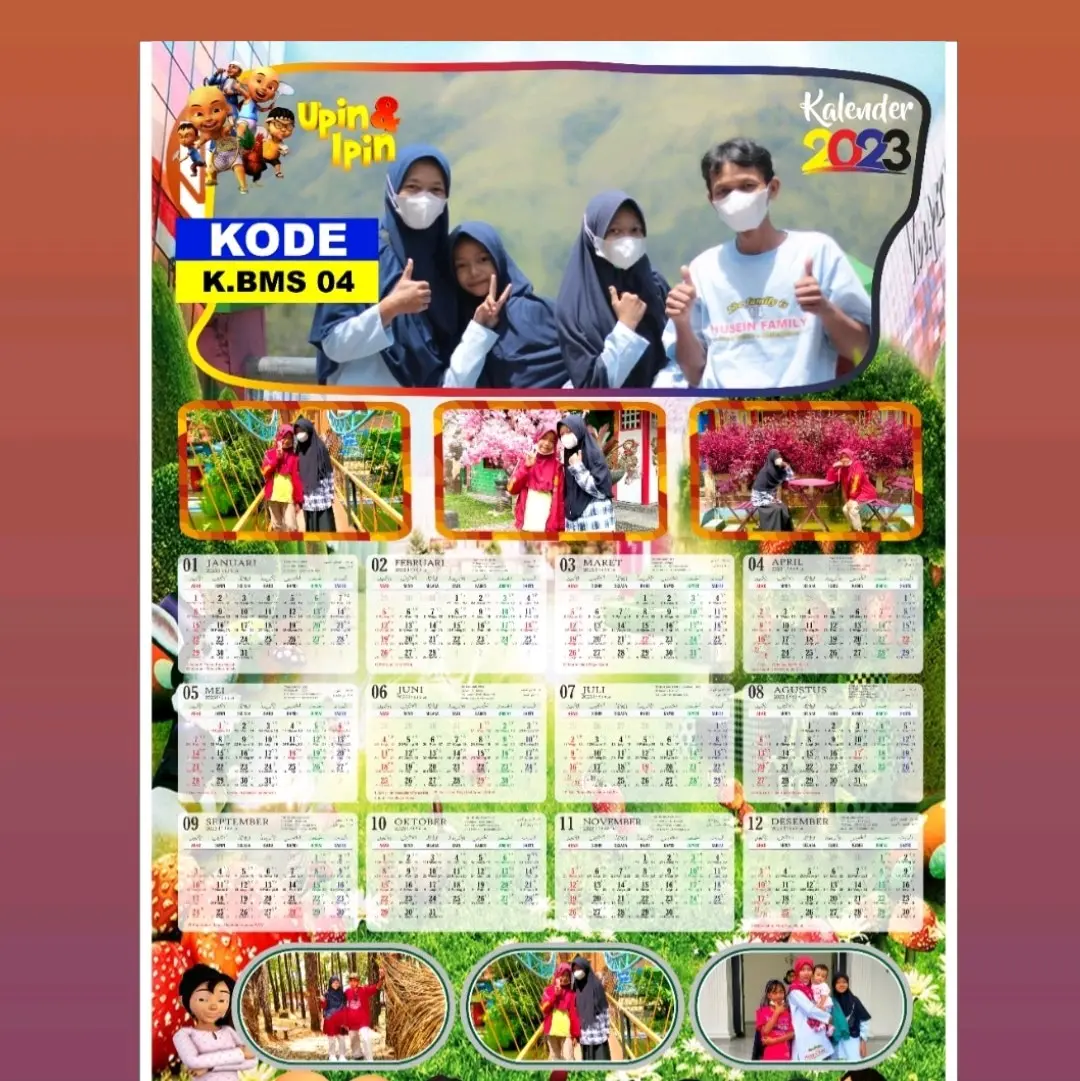 KALENDER POSTER SATUAN
