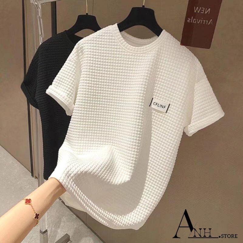 Product Introduction of ÁPhông Cotton Xốp Nam Logo Thời Trang Store NA Menswear Nhung Nâu 0