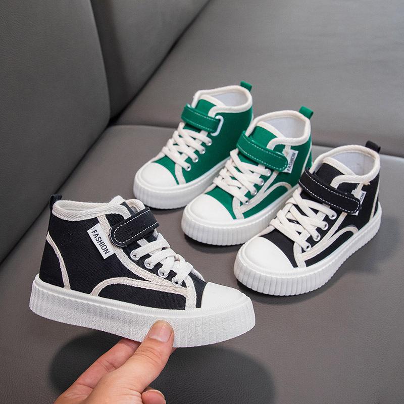 Giày vải cao cổ cho bé trai và bé gái sz từ 21-37 dành cho bé trai và bé gái