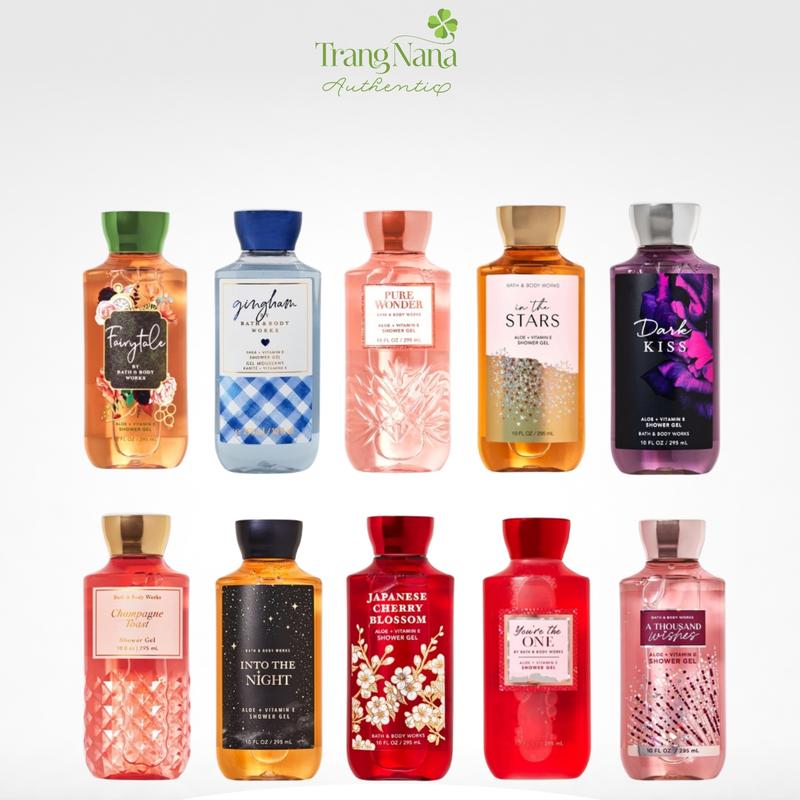 Sữa tắm Bath And Body Works Gel Tắm Nữ Thơm Lâu, Sữa Tắm Nước hoa 295ml - Dưỡng Body Women Dưỡng Da Body